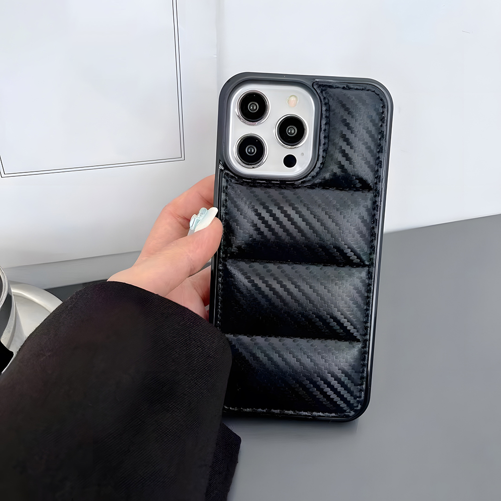Puffer Phone Case - Luxury Cover For iPhone 15 14 13 12 11