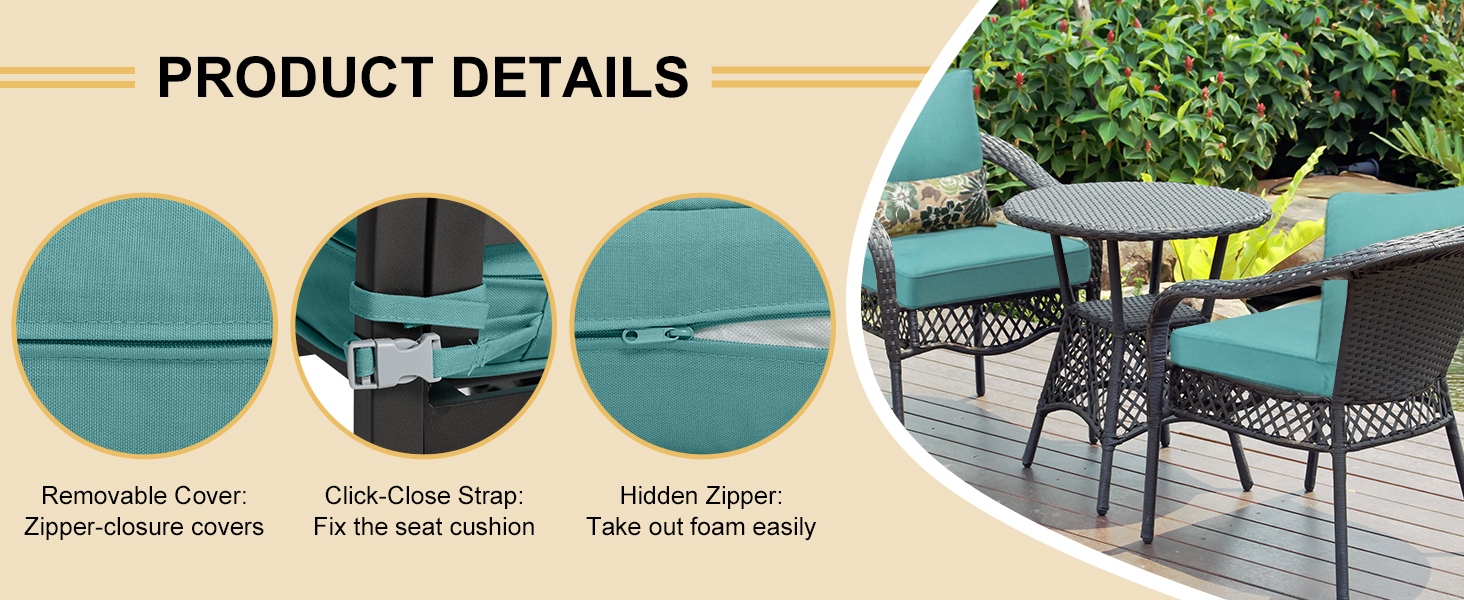 Outdoor Replacement Cushions For Wicker Patio Furniture Sundale