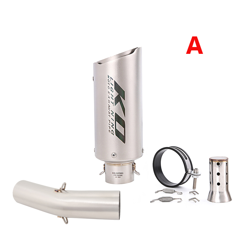 For Kawasaki Ninja ZX-6R 636 2009-2025 Exhaust Mid Link Pipe
