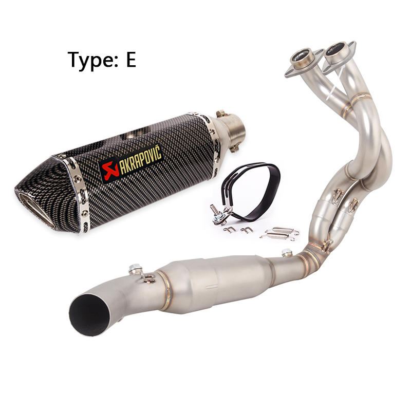 For Kawasaki Z650 Ninja 650 2023 2024 2025 Exhaust System