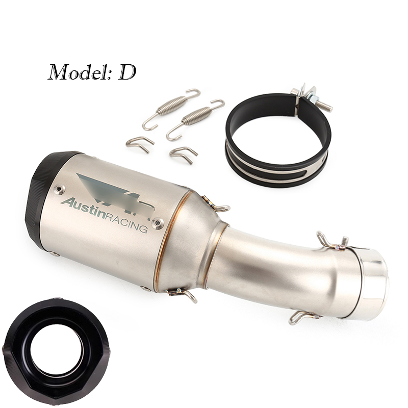 [韓国] heavy thick muffler For Kawasaki Ninja ZX4R ZX4RR 2023-2024 Exhaust Link Pipe