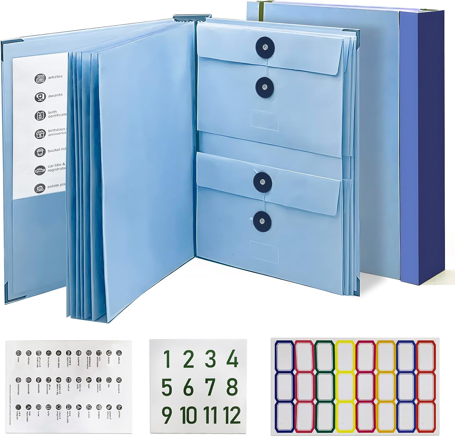 File/Document Organizer Expanding File Folder for Office&School