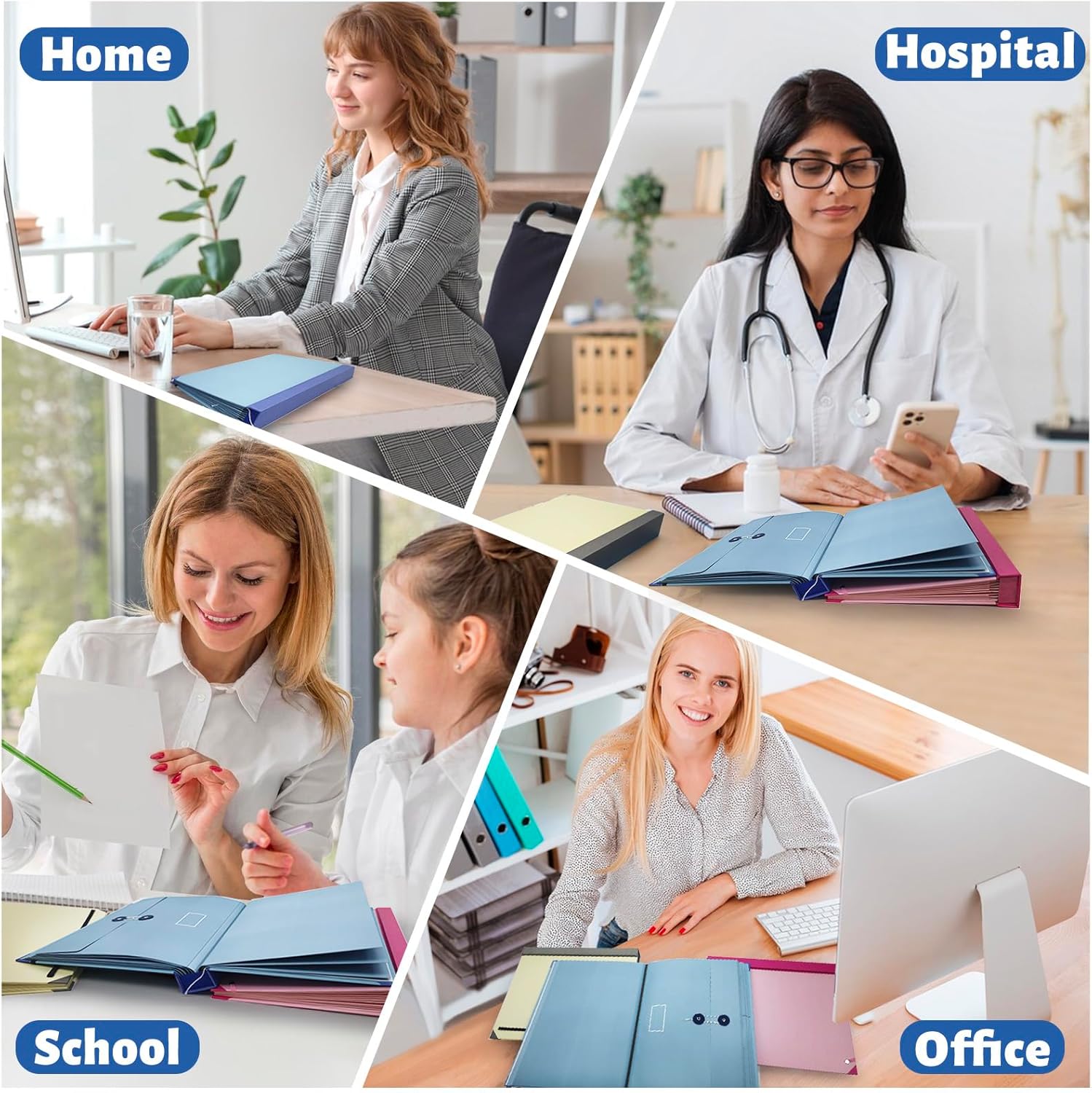 File/Document Organizer Expanding File Folder for Office&School