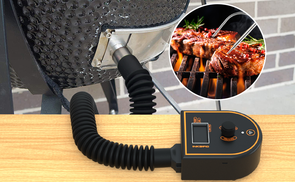 Inkbird Automatic Smoker fan WiFi Bluetooth BBQ Temperature Controller