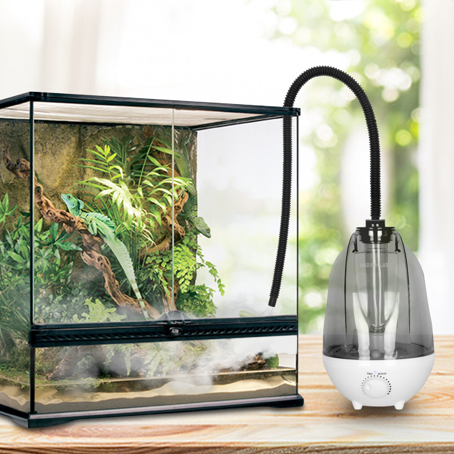 Inkbird Reptile Vivarium Humidifier Mister Snake Terrarium Enclosure