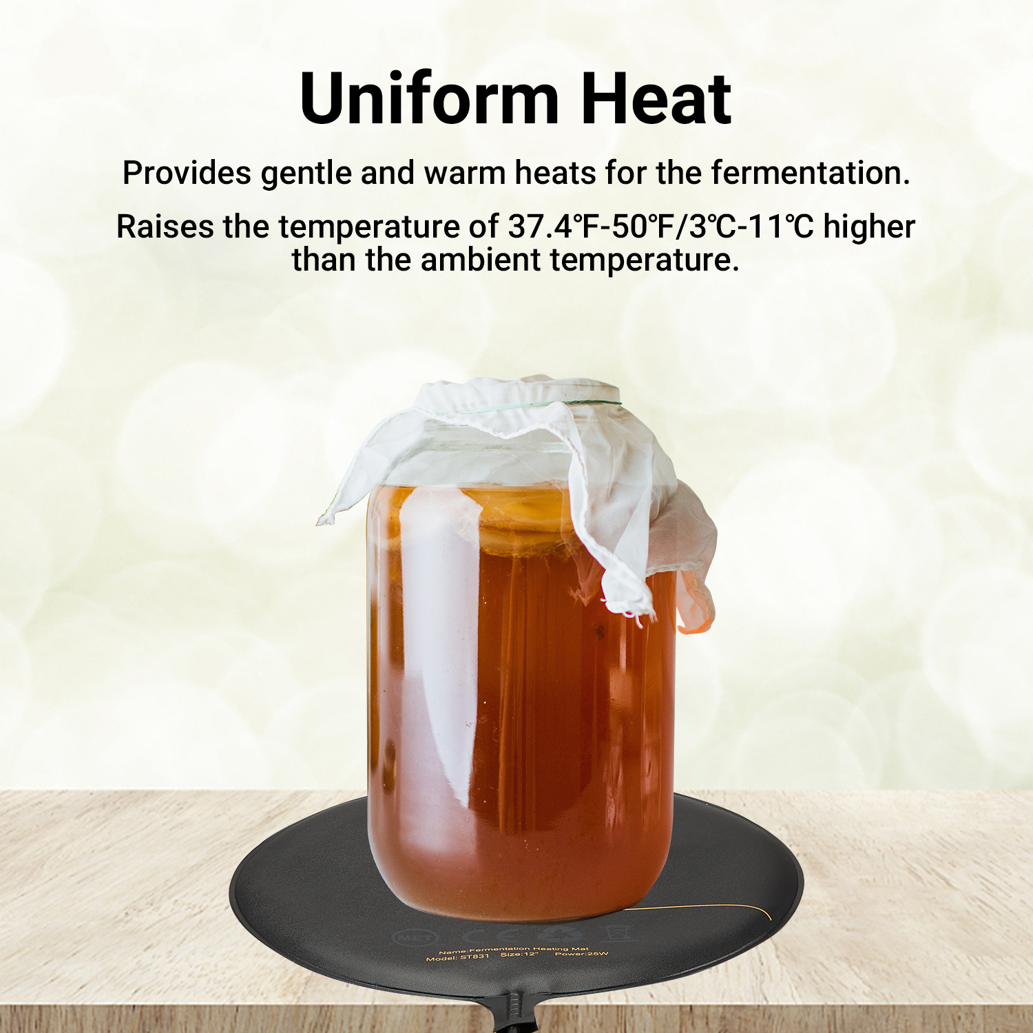 INKBIRD Brewing Fermentation Heat Pad heating belt mat for Homebrew