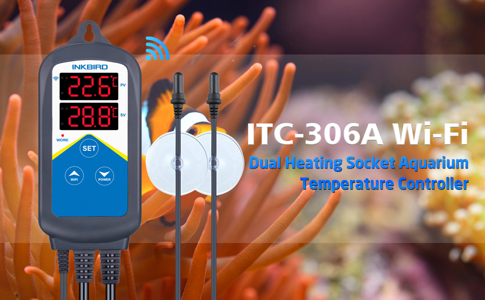 Wifi Controller Inkbird ITC-306A-WiFi Aquarium Temperature