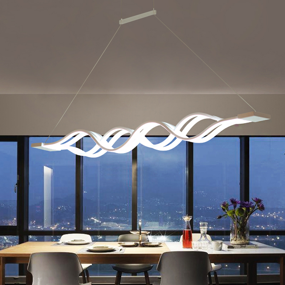 Design Deckenlampe Dimmbar LED Hängelampe Pendelleuchte Kronleuchter
