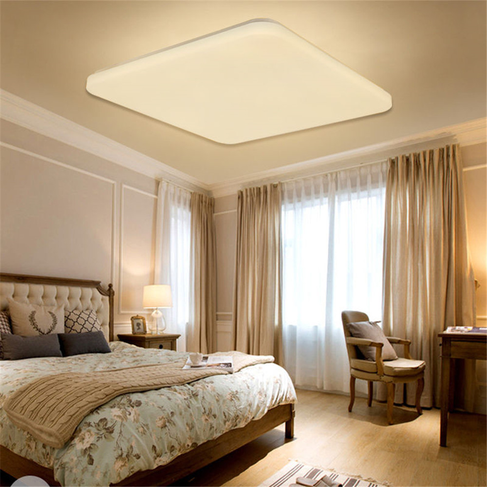 Ultraslim LED Deckenleuchte Quadrat Design Wandlampe Flurleuchte