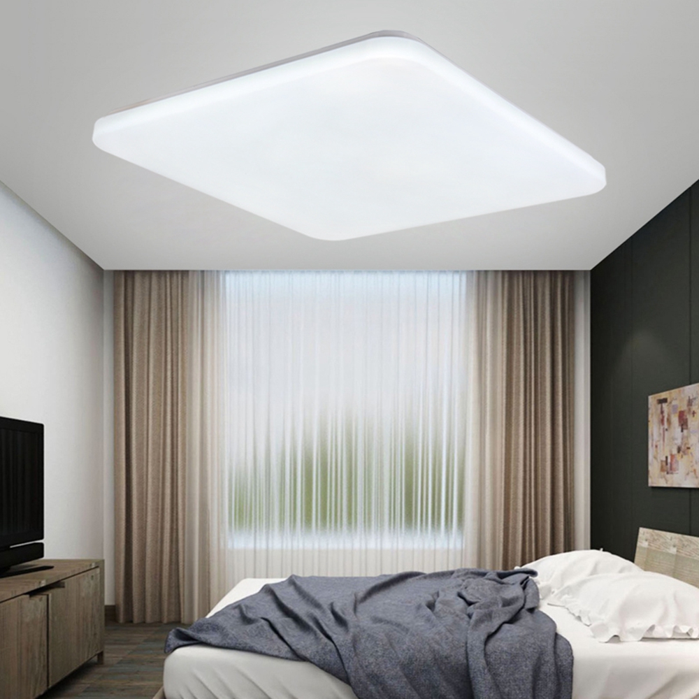 36W Kaltweiß LED Deckenleuchte Wandlampe Wohnzimmer Leuchte Ultraslim