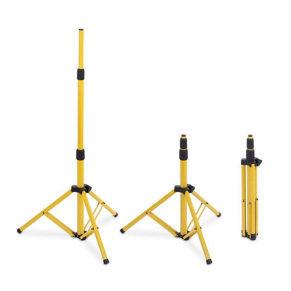Doppelt Teleskop Stativ Flutlicht Arbeitsleuchte Baustrahler Ständer 50-150 cm