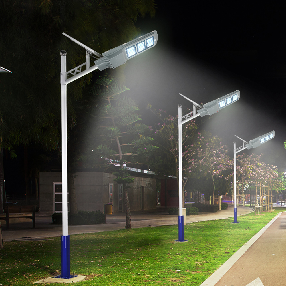 60W LED Straßenlaterne Solarlampe Straßenleuchte