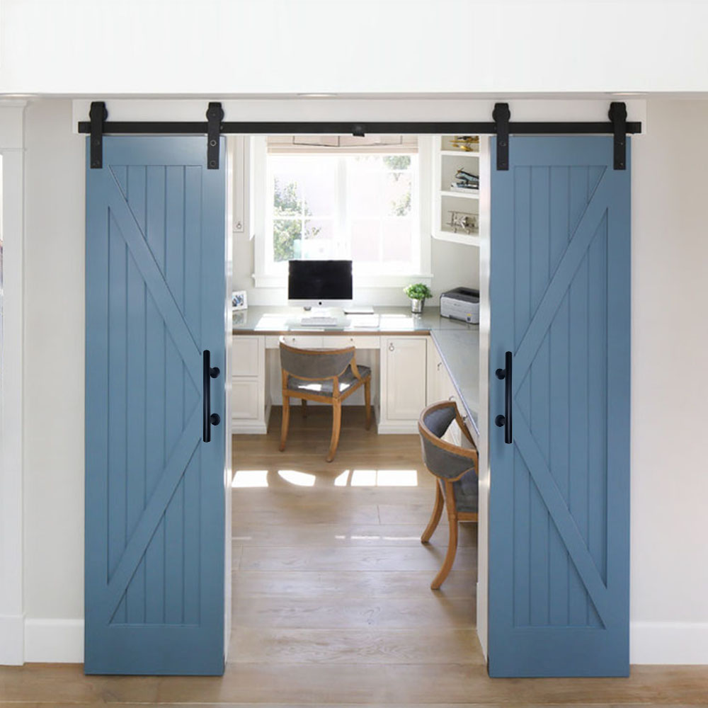 Schwarz Stahl Scheunentorgriff Torgriff Schiebetorgriff Schiebetür