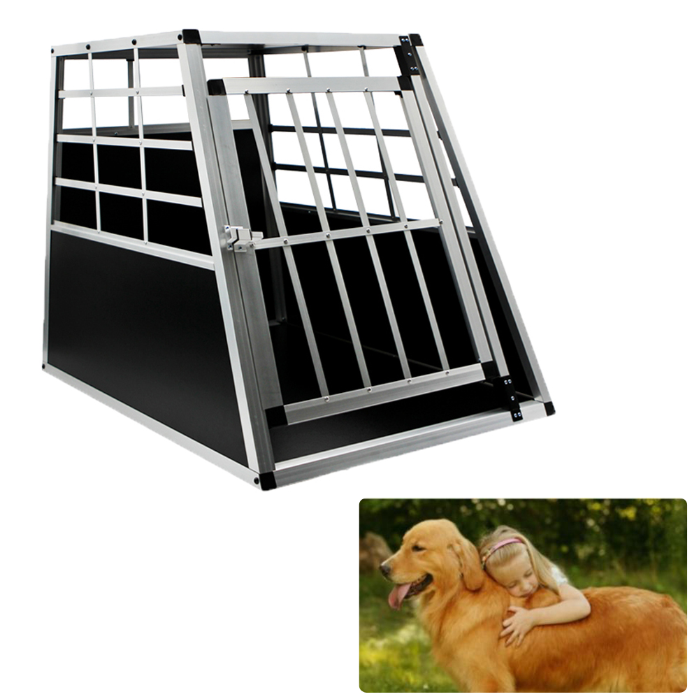 MXXL Hundebox Transportbox Hundetransportbox Alubox Gitterbox Reisebox