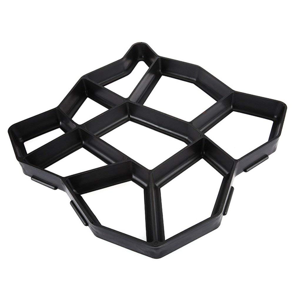 5x Unregelmäßig DIY Pflasterform Form Gießformen Betonpflaster