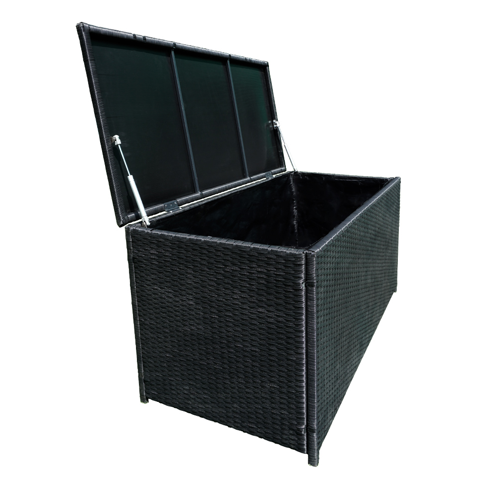 Auflagenbox Poly Rattan Kissenbox Garten Box Gartentruhe