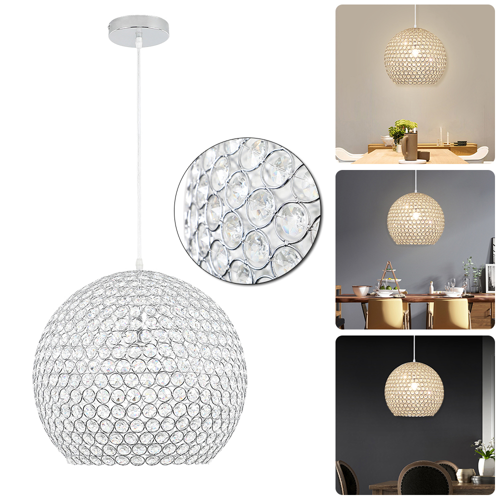 Kristall Hangeleuchte Pendelleuchte Lampenschirm Esszimmer Design Lampe Esstisch Ebay