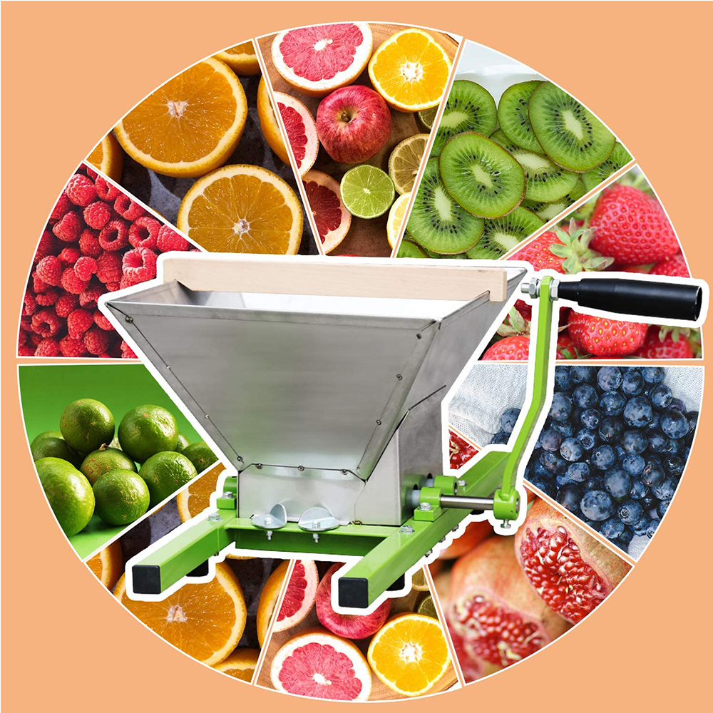 Obstmühle Beerenmühle Traubenmühle Obsthäcksler Maischemühle DIY Frucht