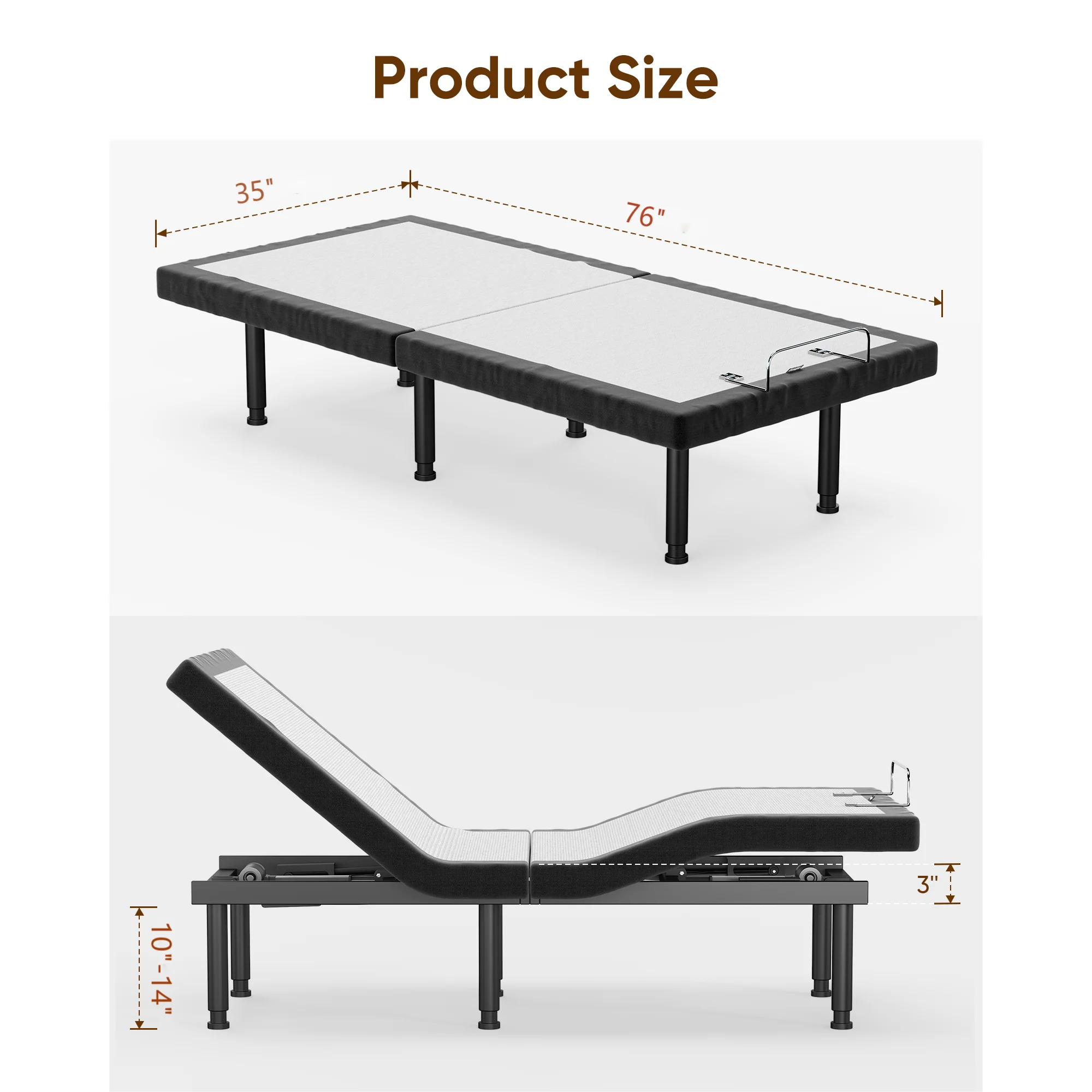 【新品】BREMMER ADJUSTABLE BED 米軍基地野戦用ベッド 米軍 ベースキャンプ内 病院用 ベッド 米軍放出品 家具