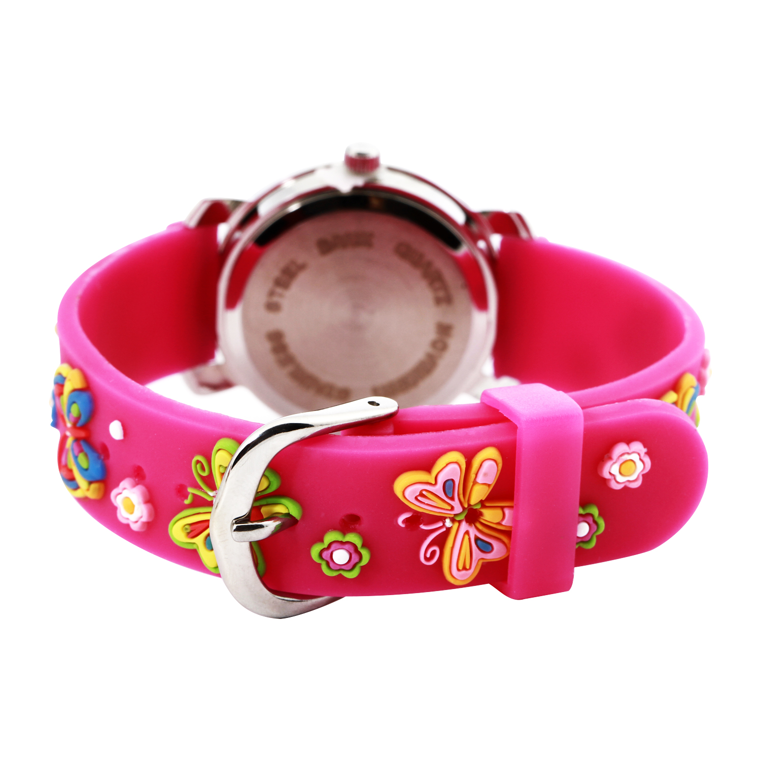 3D Cartoon Analog QUARZUHR Gummiband Kinder Armbanduhr Mädchen Jungen Geschenke - Bild 32 von 83