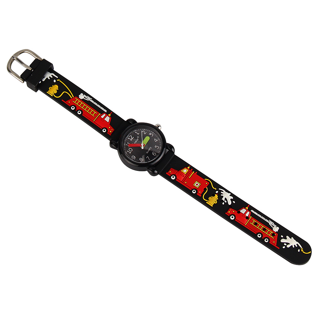 3D Cartoon Analog QUARZUHR Gummiband Kinder Armbanduhr Mädchen Jungen Geschenke - Bild 74 von 83