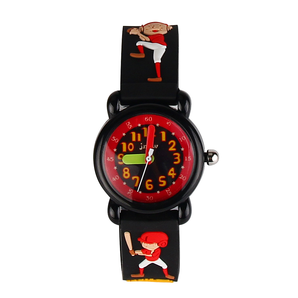 3D Cartoon Analog QUARZUHR Gummiband Kinder Armbanduhr Mädchen Jungen Geschenke - Bild 77 von 83