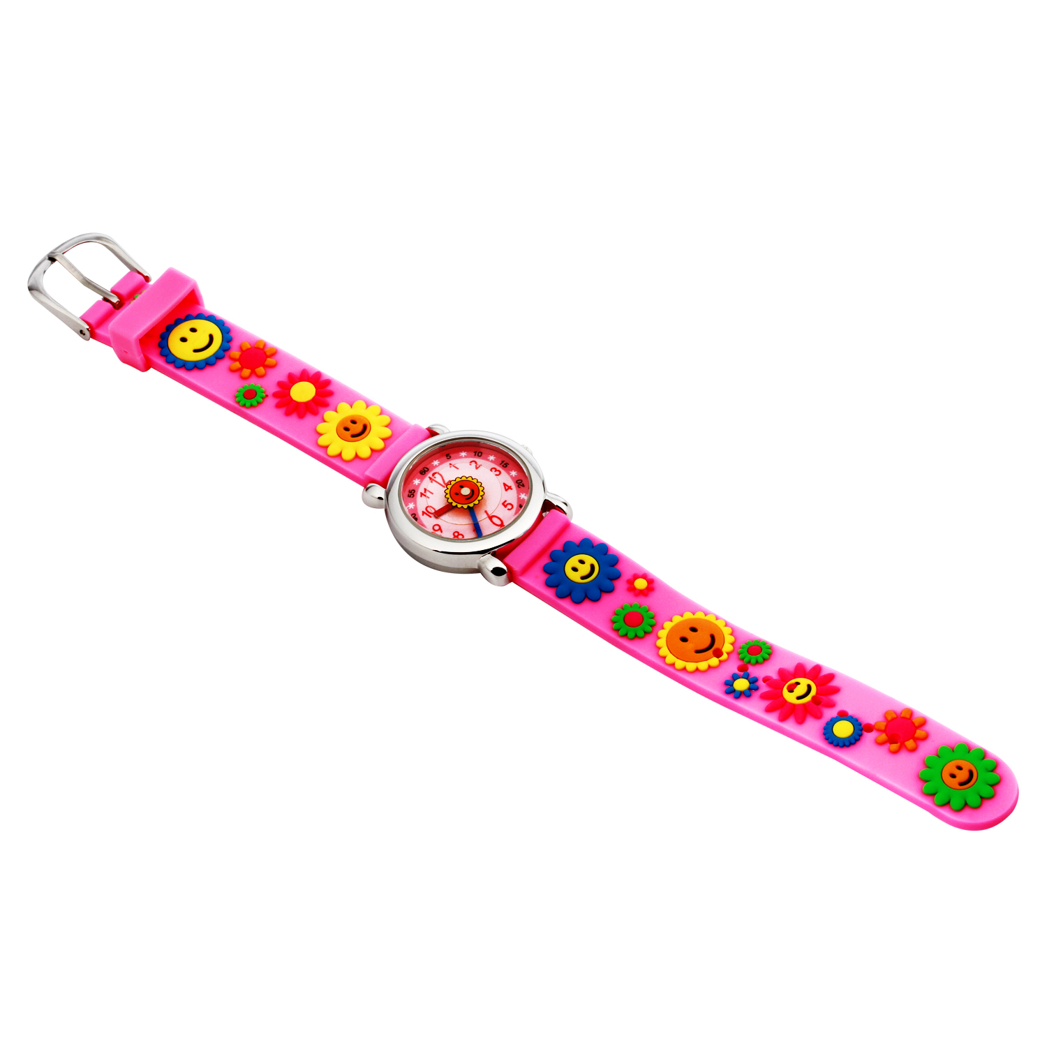 3D Cartoon Analog QUARZUHR Gummiband Kinder Armbanduhr Mädchen Jungen Geschenke - Bild 61 von 83