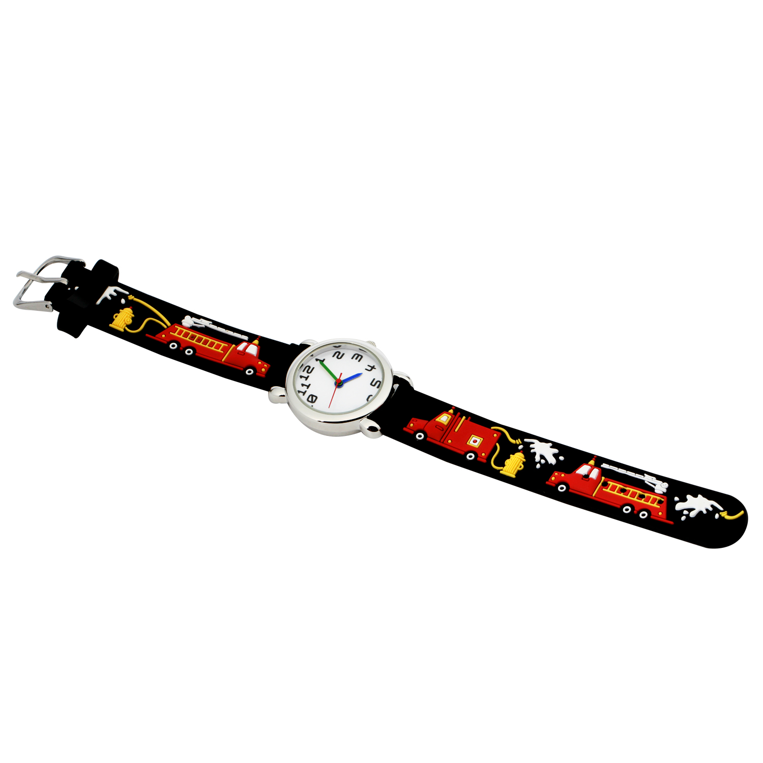 3D Cartoon Analog QUARZUHR Gummiband Kinder Armbanduhr Mädchen Jungen Geschenke - Bild 41 von 83