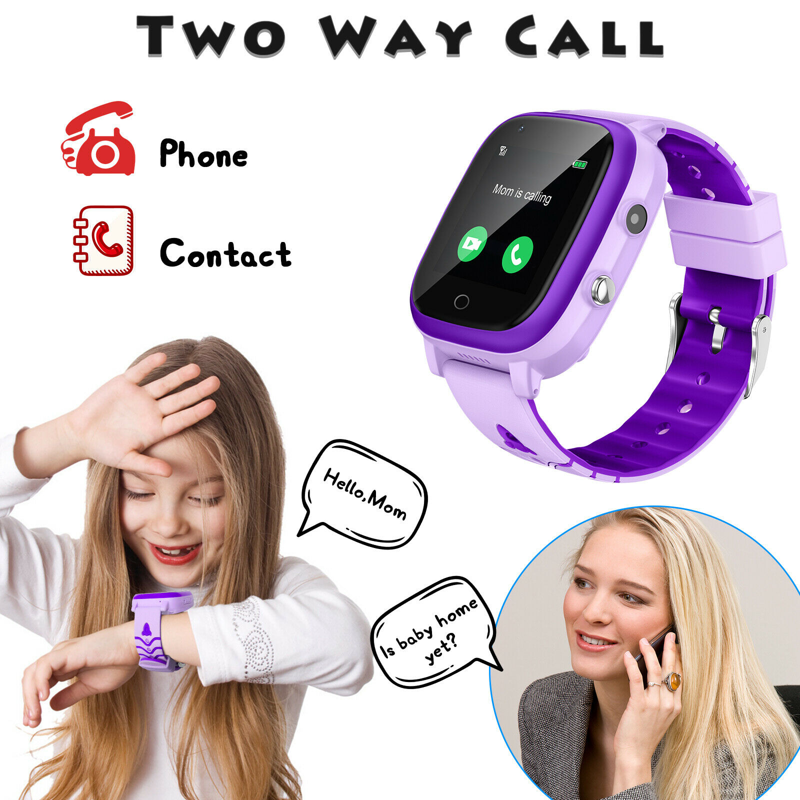 4G Kids Smart Watch Phone GPS Tracker WIFI SOS Video Call Monitor Children Gifts - Picture 24 of 48