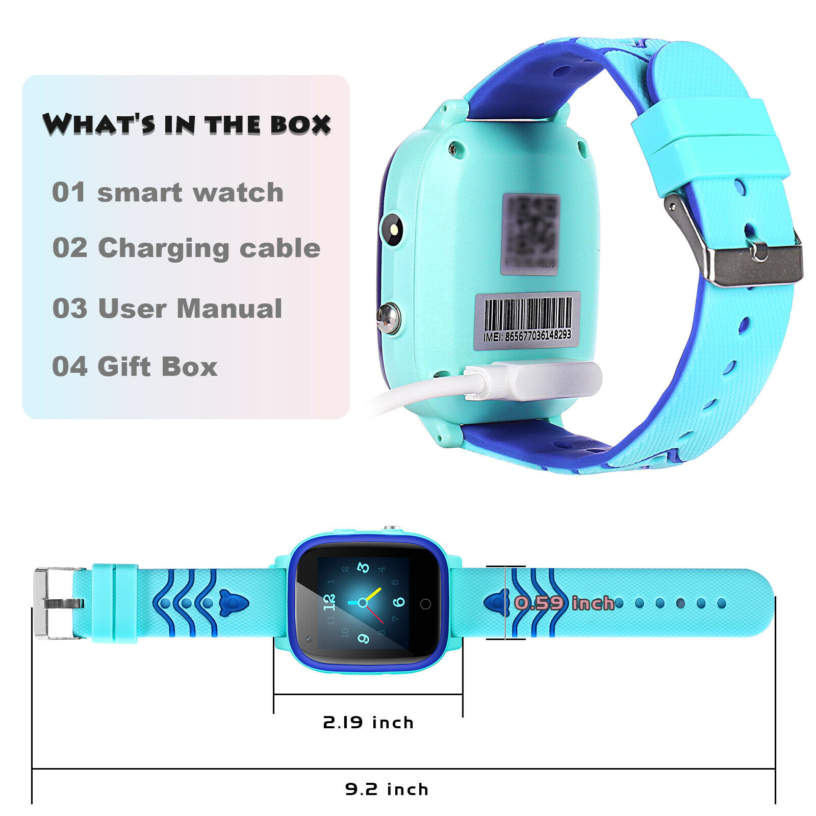 4G Kids Smart Watch Phone GPS Tracker WIFI SOS Video Call Monitor Children Gifts - Picture 37 of 48