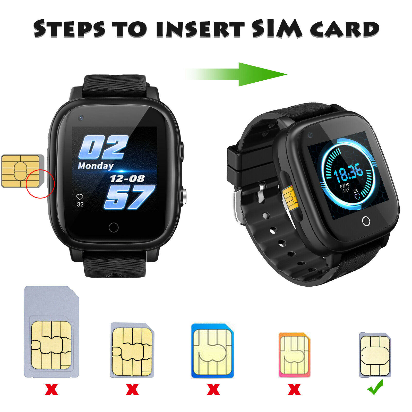 4G Kids Smart Watch Phone GPS Tracker WIFI SOS Video Call Monitor Children Gifts - Picture 46 of 48