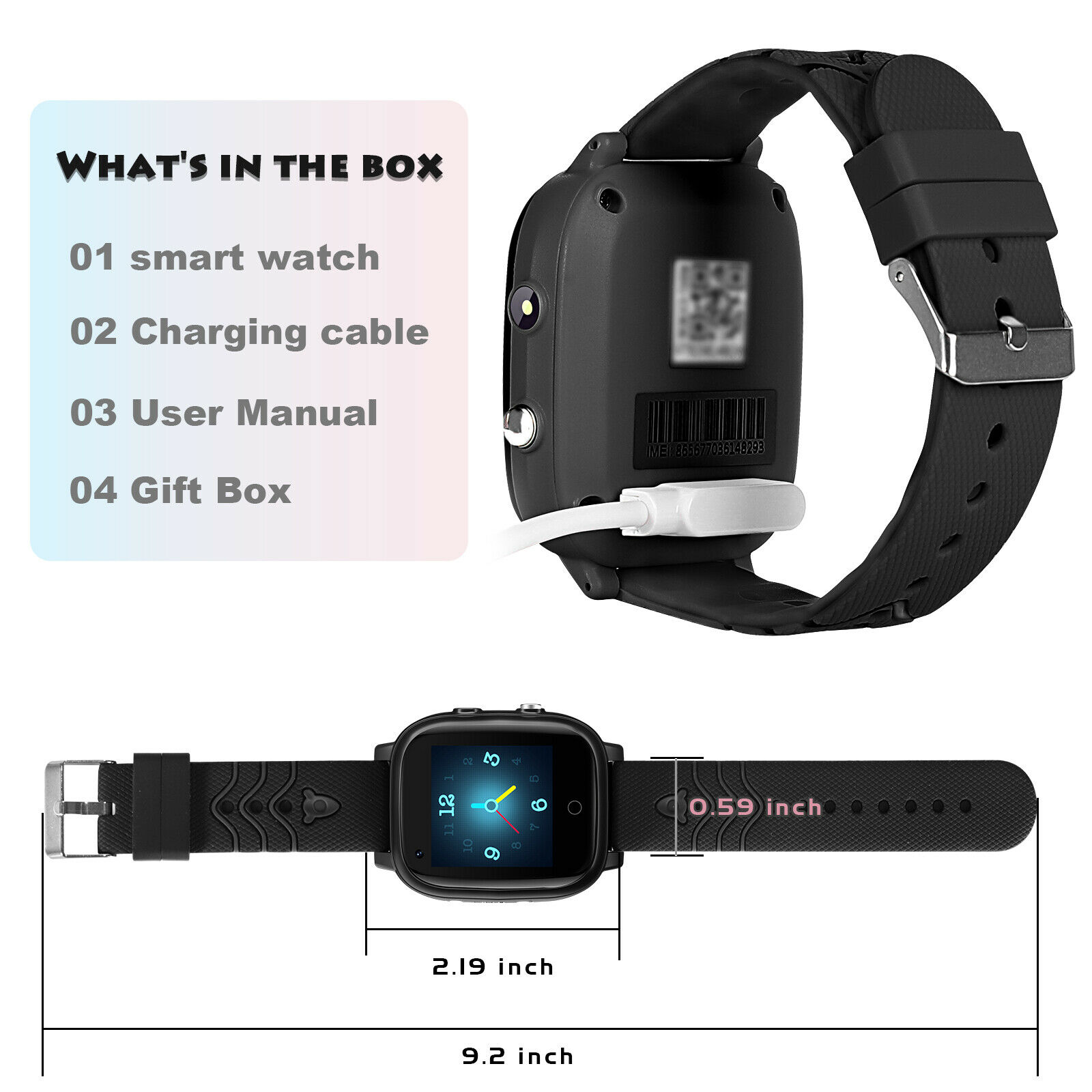 4G Kids Smart Watch Phone GPS Tracker WIFI SOS Video Call Monitor Children Gifts - Picture 47 of 48