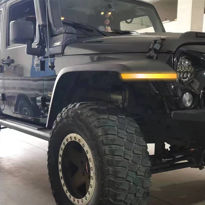 2018-2023 Fender Jeep Wrangler JL JLU Rubicon Fender Flares 2018-2023 Fender Jeep Wrangler JL JLU Rubicon Fender Flares