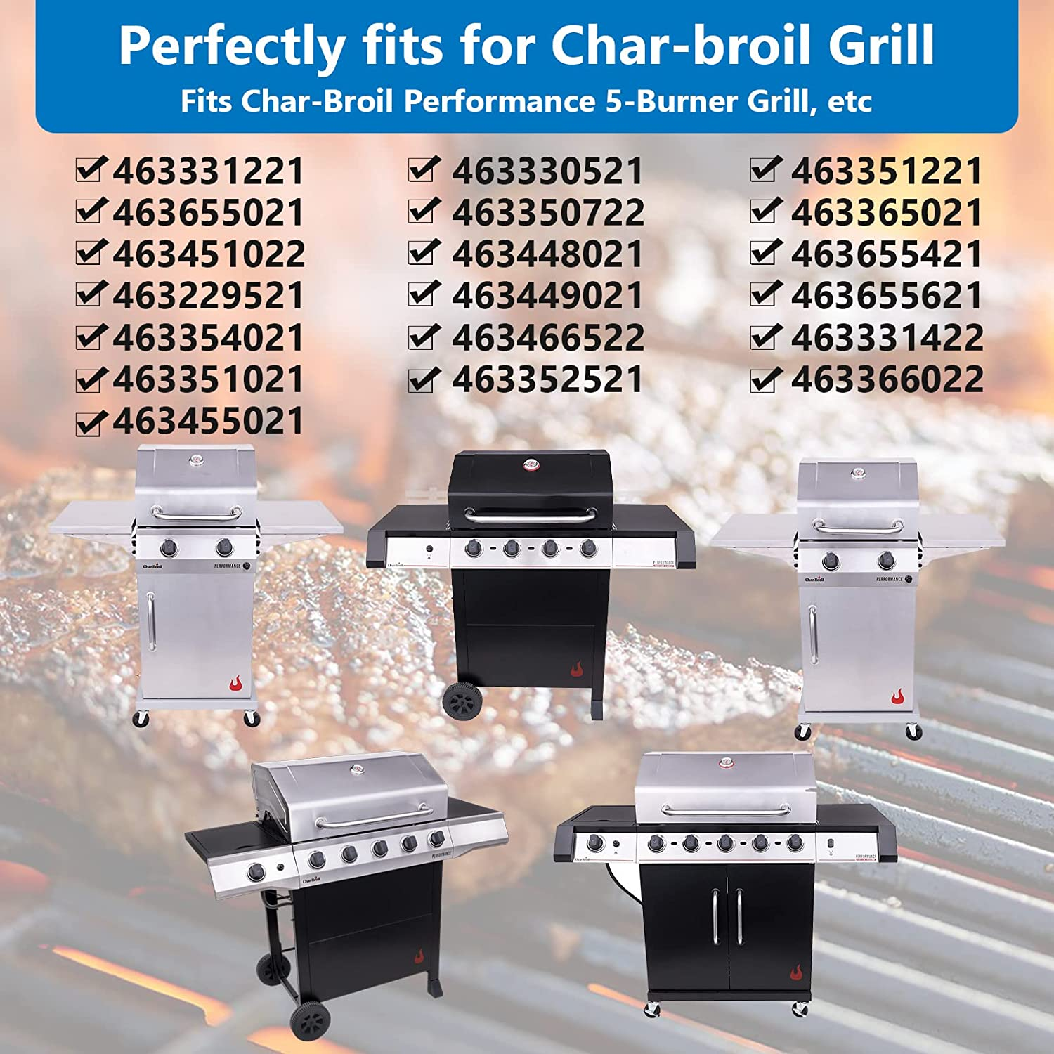 Char Broil Grill Replacement Parts Charbroil Performance Grill