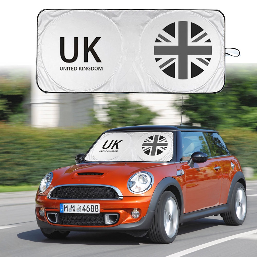 Jjhm Mini Cooper Windshield Sunshade Union Jack Accessories For R55 R5