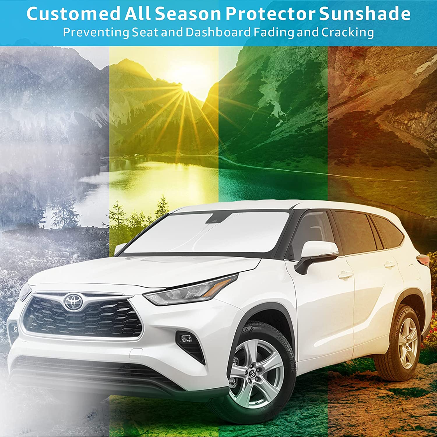 Protege Soleil Pare-Soleil Magnétique Voiture Cadre Pare-Brise Avant Arrière Rideau Fenêtre Latérale Pour Toyota Pour RAV4 2019 2020 2021 2022 2023 2024 Pour RAV 4 Soleil Voiture(2PCS Rear Windows