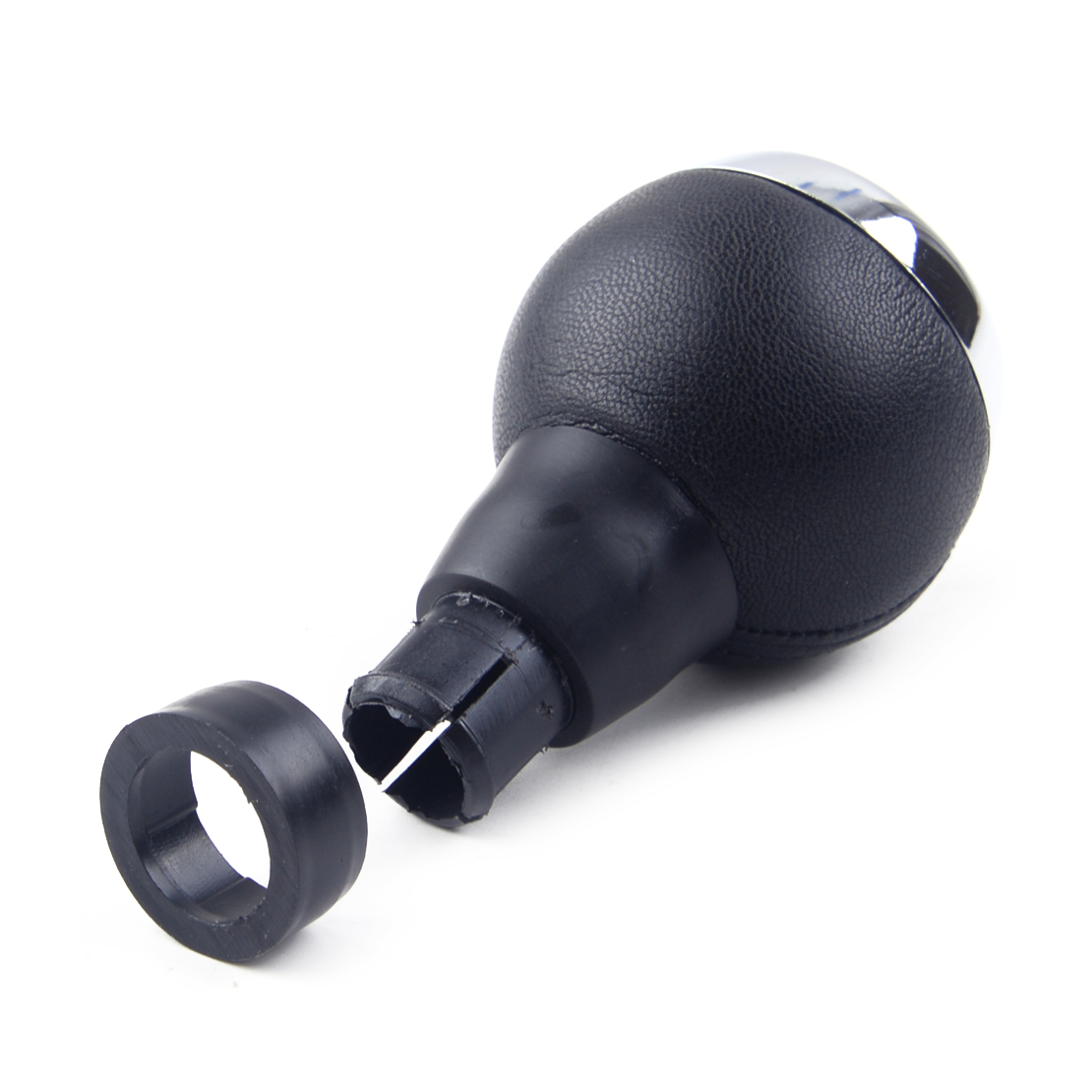 thumbnail interactive-video image 1 of JYMAOYI Leather Manual Shift Knob For Mini Cooper S R55 R56 R57 R58 R61 (5/6 Speed) 1 of 6