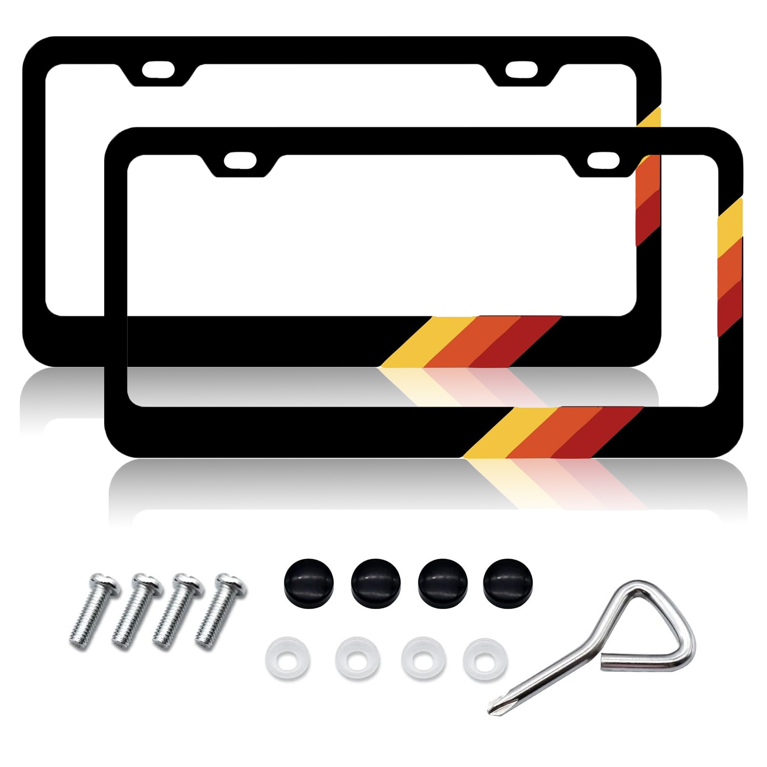 Buy Toyota 4Runner LICENSE PLATE FRAME STAINLESS STEEL CHROME In Morton - Foto 4