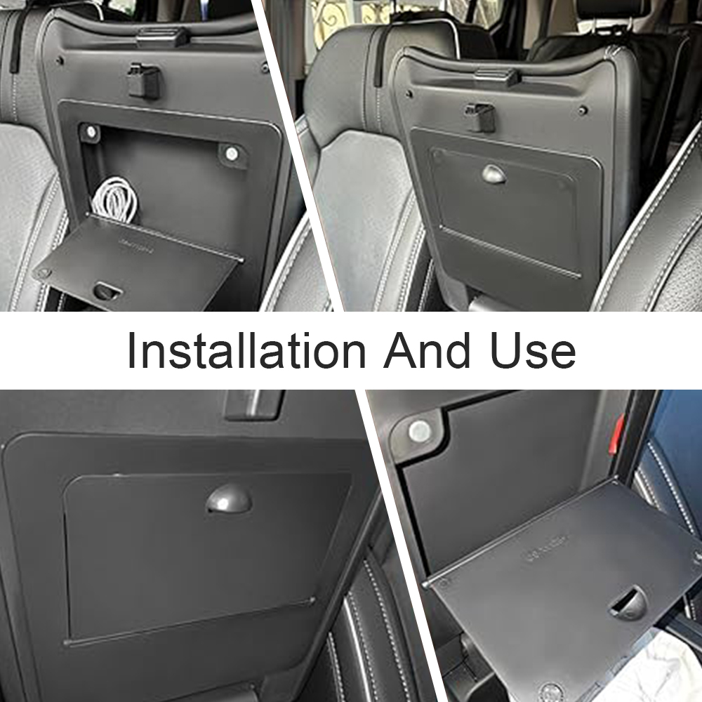 Black For 2023-2025 Honda Pilot Center Console Hidden Storage Box