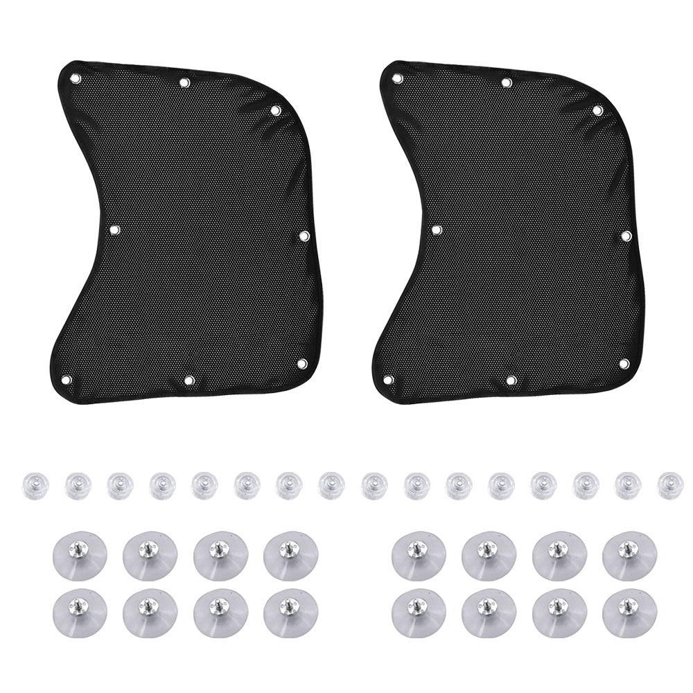 For Peterbilt 579 587 Semi Truck Windshield Side Window Sunshade UV Block Shield | Silver | Universal Fitment | Right | 2 Years Manufacturer Warranty