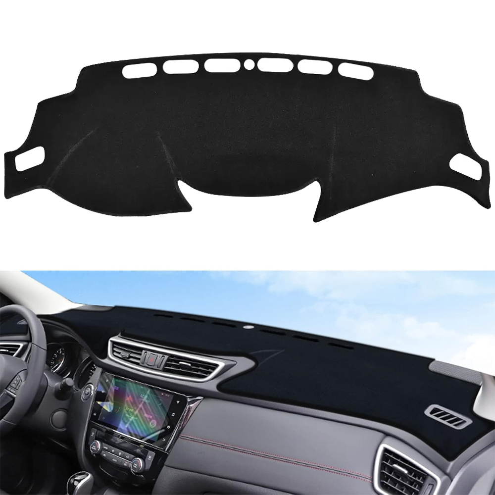 thumbnail image 2 of RZS Dash Cover Mat For Nissan Rogue 2008-2014 | Fossil Fiber | Custom Color | Lifetime Warranty 2 of 5