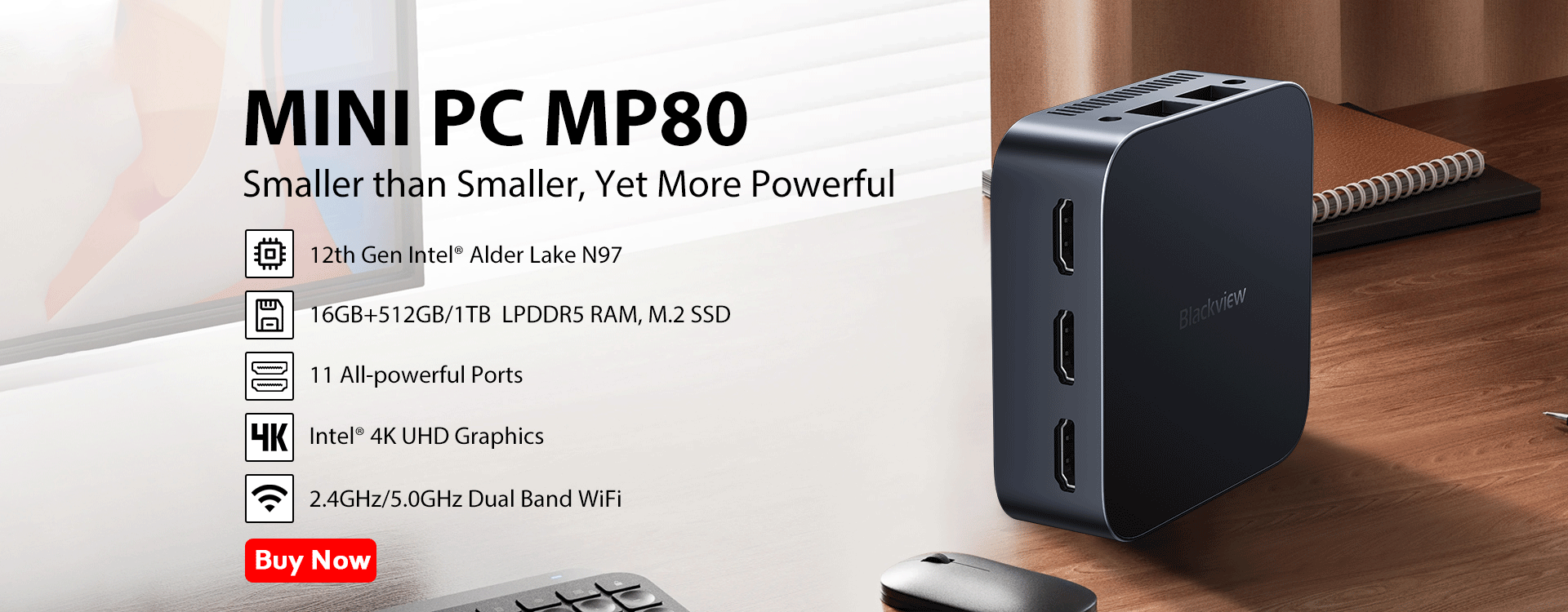Blackview MP80 Mini PC review – tiny but capable - The Gadgeteer