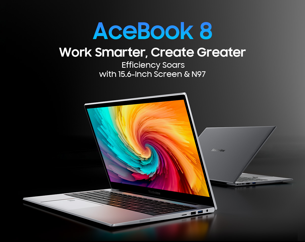 Blackview AceBook 8 15,6 Laptops Intel 12th N97 16GB+512GB Windows