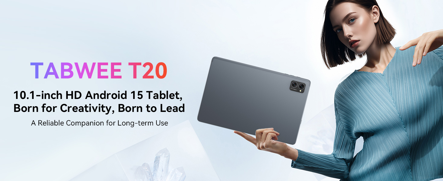【新品未開封】Android15 256GB TABWEE T20 TABWEE T20 WiFi Tablet 10 Inch Android 15 24GB+256GB 5000mAh