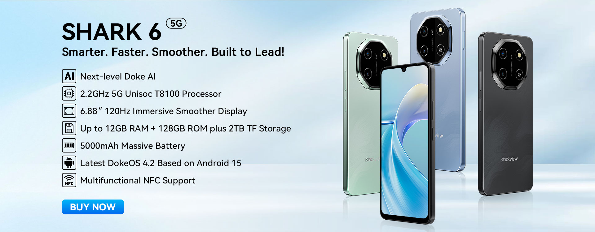 Blackview WAVE 6C 4G Smartphone 4GB+32GB 6.52