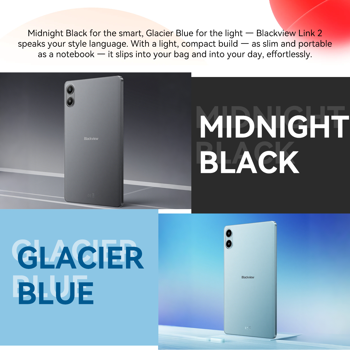 Blackview Link 2 AI Tablet 8.68 Inch Andriod 15 12GB+128GB 5000mAh