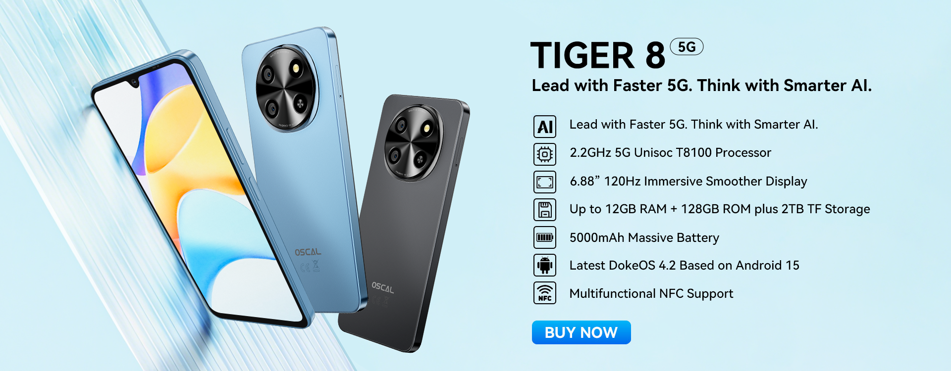 Blackview WAVE 6C 4G Smartphone 4GB+32GB 6.52