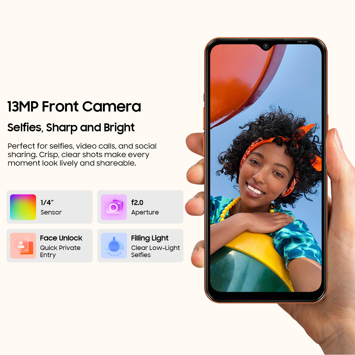Blackview WAVE 7C 4G Smartphone 16GB+64GB 6.56