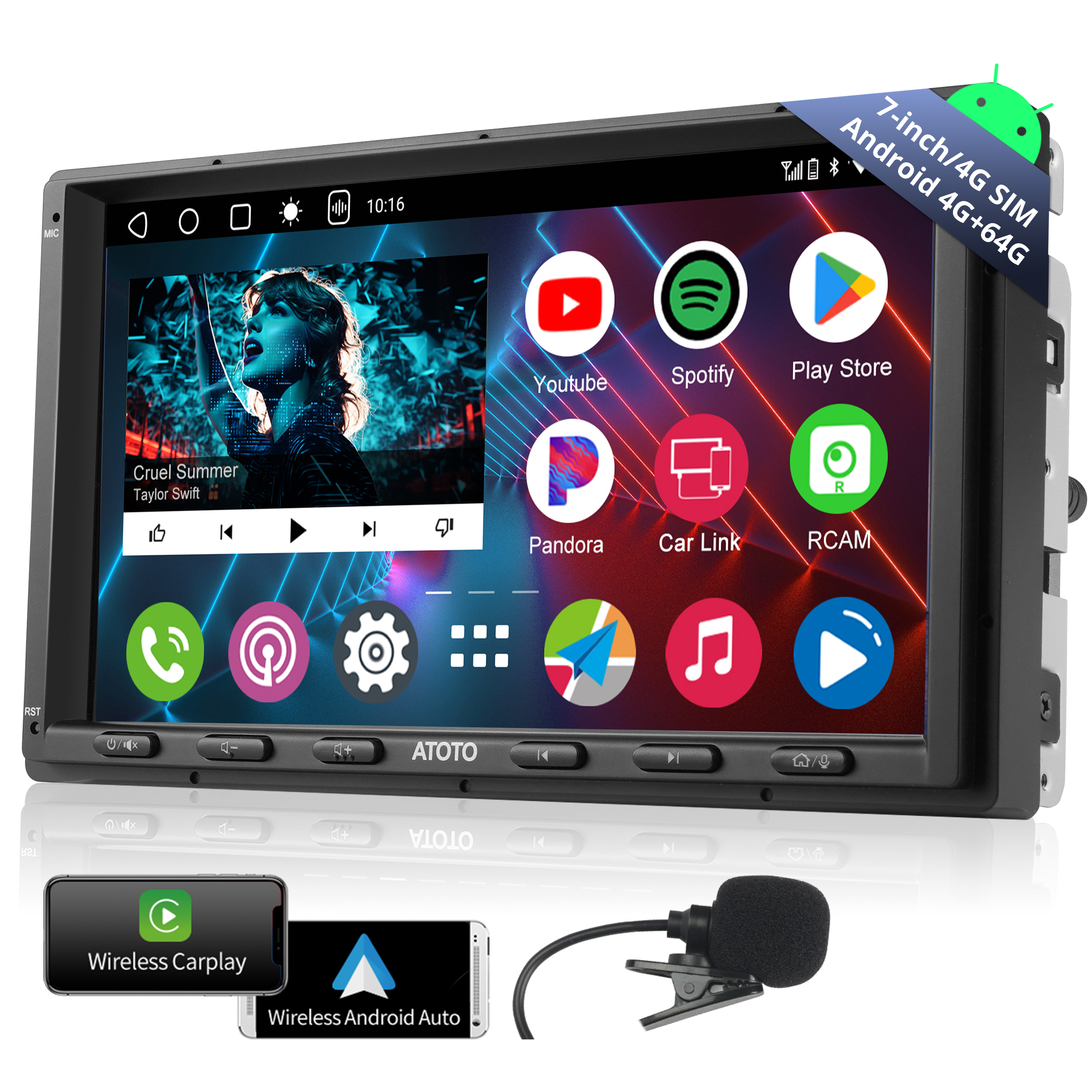 ATOTO A6 PLUS Android Car Stereo 7