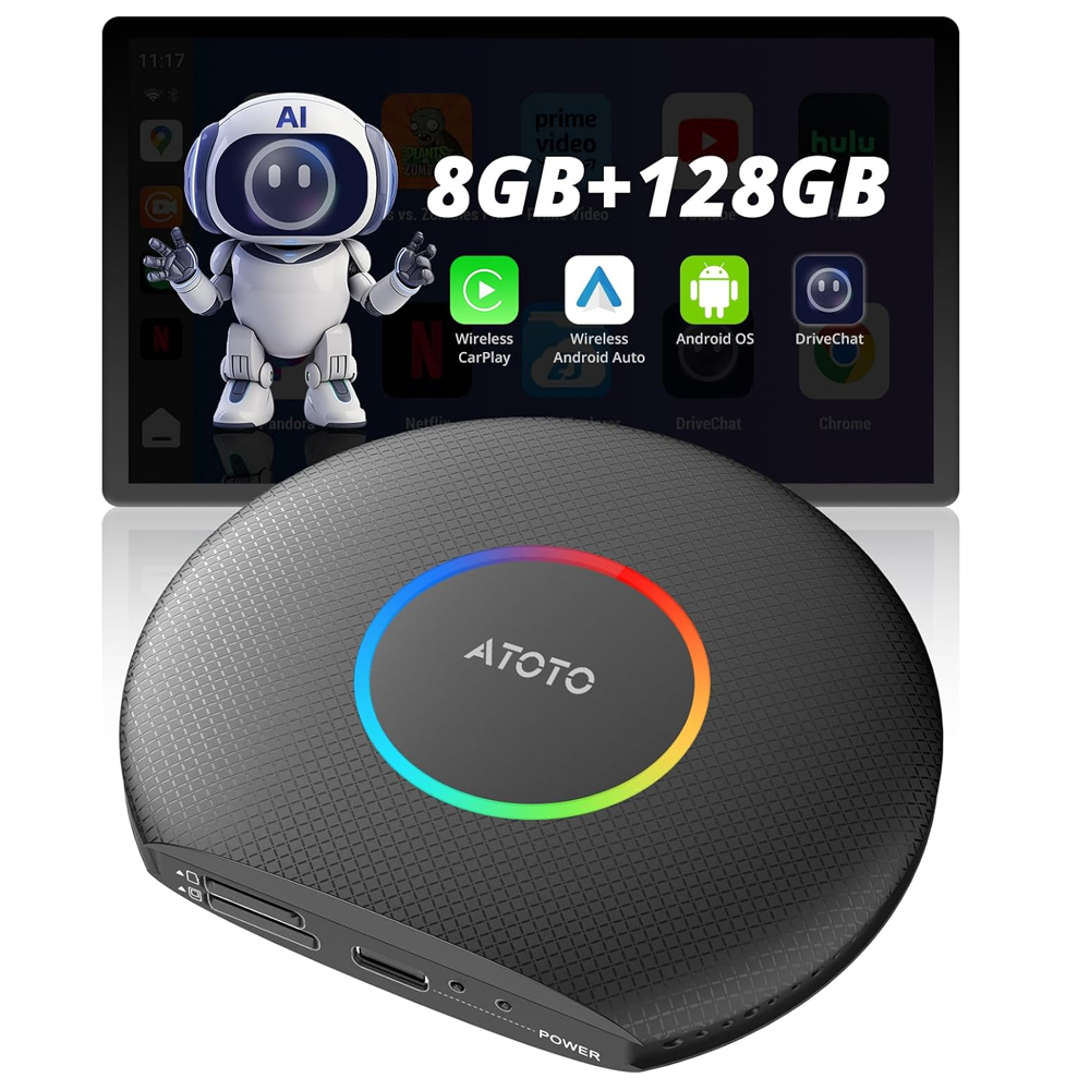 ATOTO CB6 8+128G Wireless Apple Carplay Android Auto Multimedia